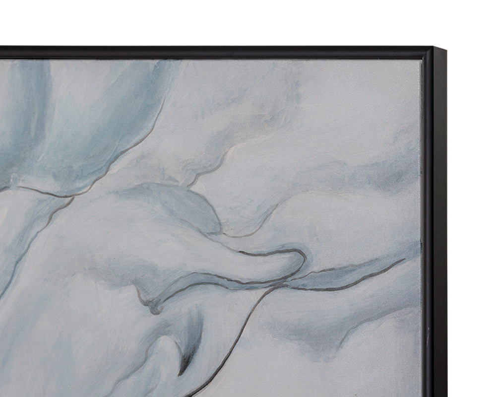 Sunpan - Glacial Rock - 48in X 72in - Black Floater Frame - A0281 view 4