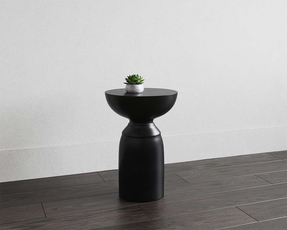 Sunpan - MIXT Goya End Table - Black - 101364 veiw 3