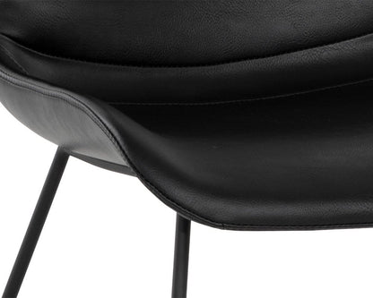 Sunpan - Gracen Dining Chair - Nightfall Black - 108905_CLOSEOUT view 5