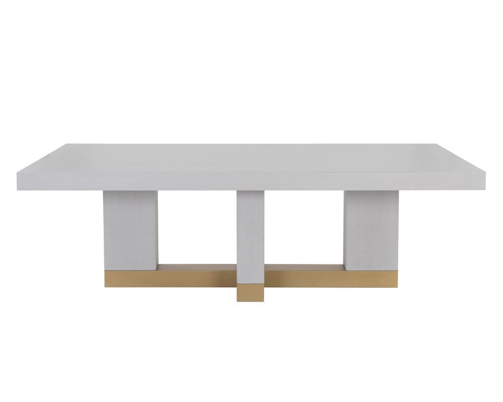 Sunpan - Greco Dining Table - Gauntlet Grey - 94.5in - 109756 view 3