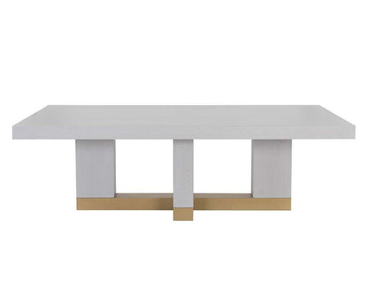 Sunpan - Greco Dining Table - Gauntlet Grey - 94.5in - 109756 veiw 3