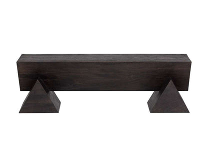 Sunpan - Gregor Bench - Dark Brown - 106637 veiw 3