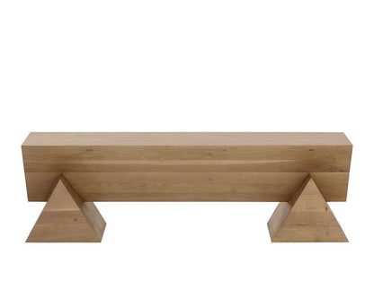 Sunpan - Gregor Bench - Rustic Oak - 111327 veiw 3