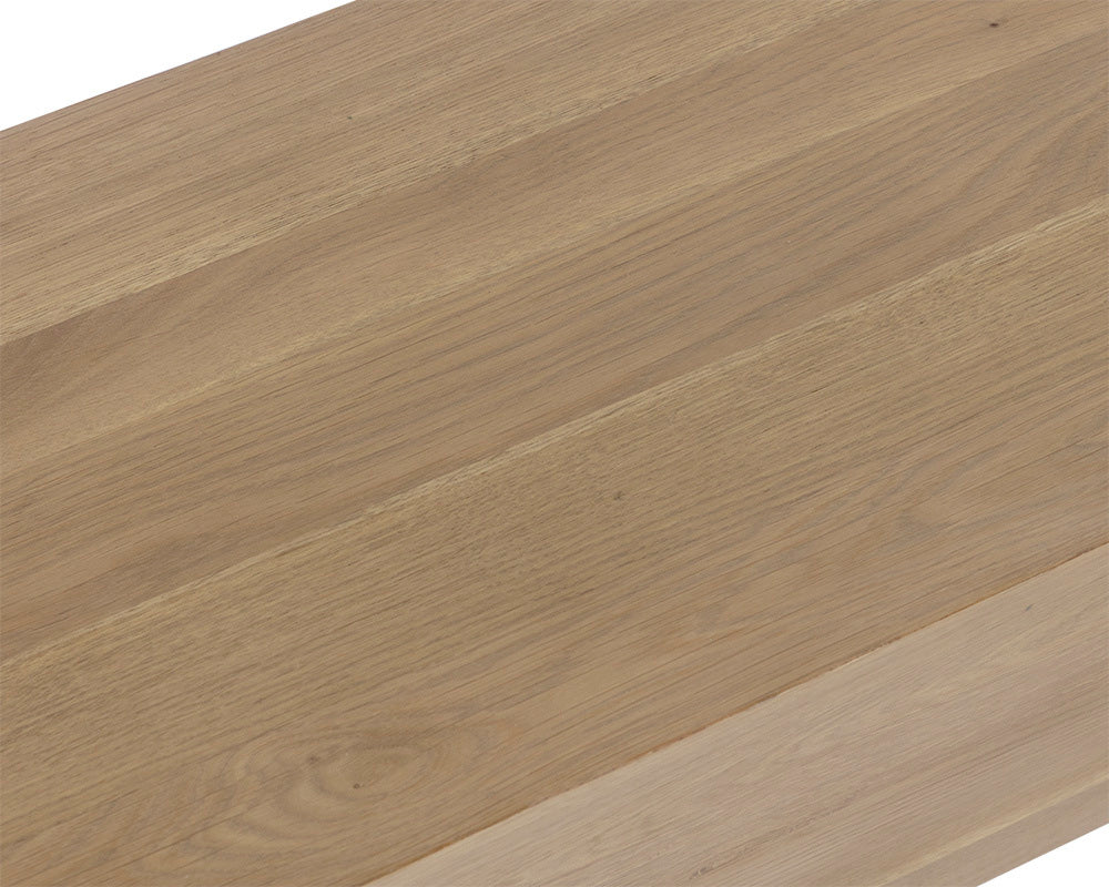 Sunpan - Gregor Bench - Rustic Oak - 111327 view 6