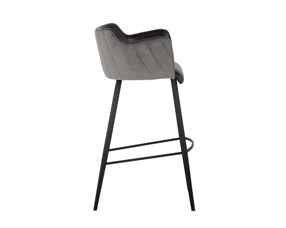 Sunpan - Junction Griffin Barstool - Town Grey / Roman Grey - 103244 veiw 2