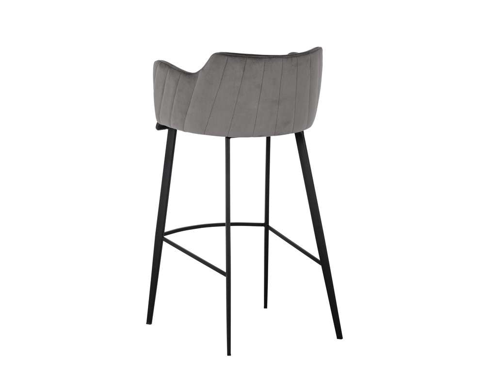 Sunpan - Junction Griffin Barstool - Town Grey / Roman Grey - 103244 veiw 3