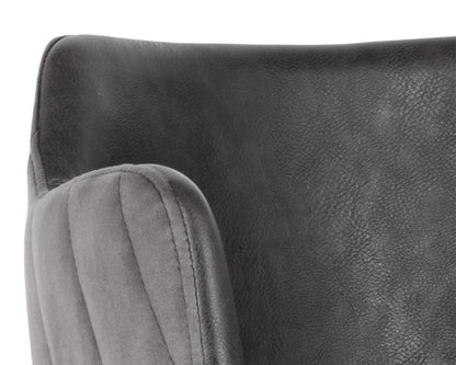 Sunpan - Junction Griffin Barstool - Town Grey / Roman Grey - 103244 view 6