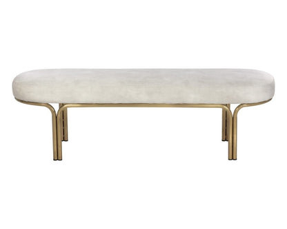 Sunpan - Gwen Bench - Nono Cream - 107584 view 2