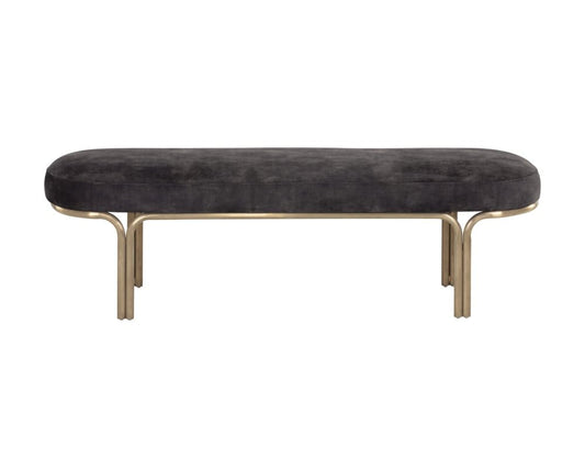 Sunpan - Gwen Bench - Nono Shitake - 107142 view 2