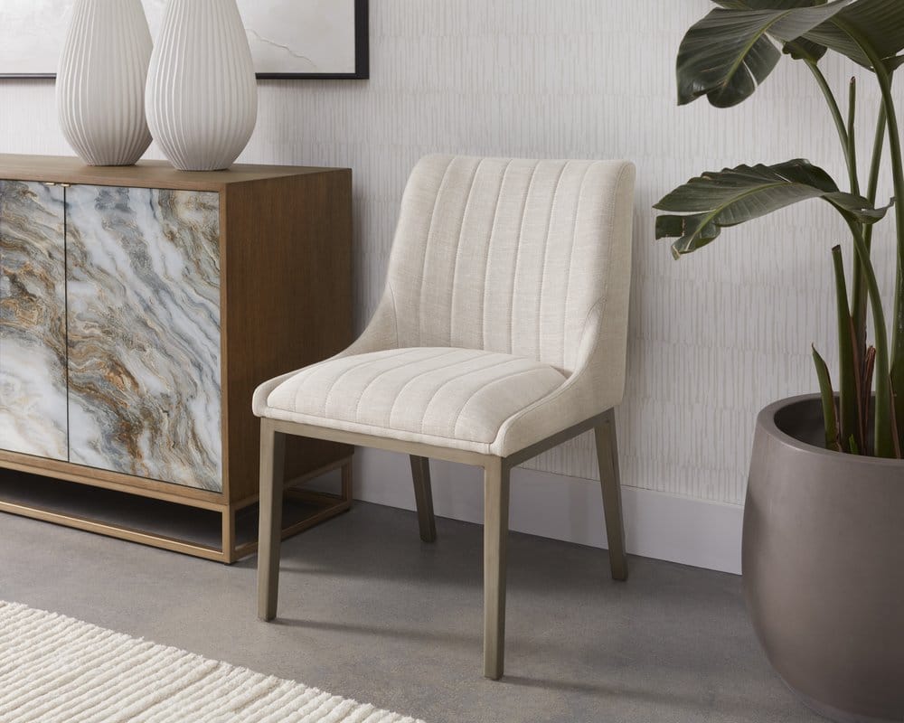 Sunpan - Halden Dining Chair - Beige Linen (Set Of 2) - 102356 view 4