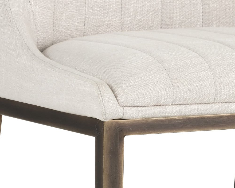 Sunpan - Halden Dining Chair - Beige Linen (Set Of 2) - 102356 view 5