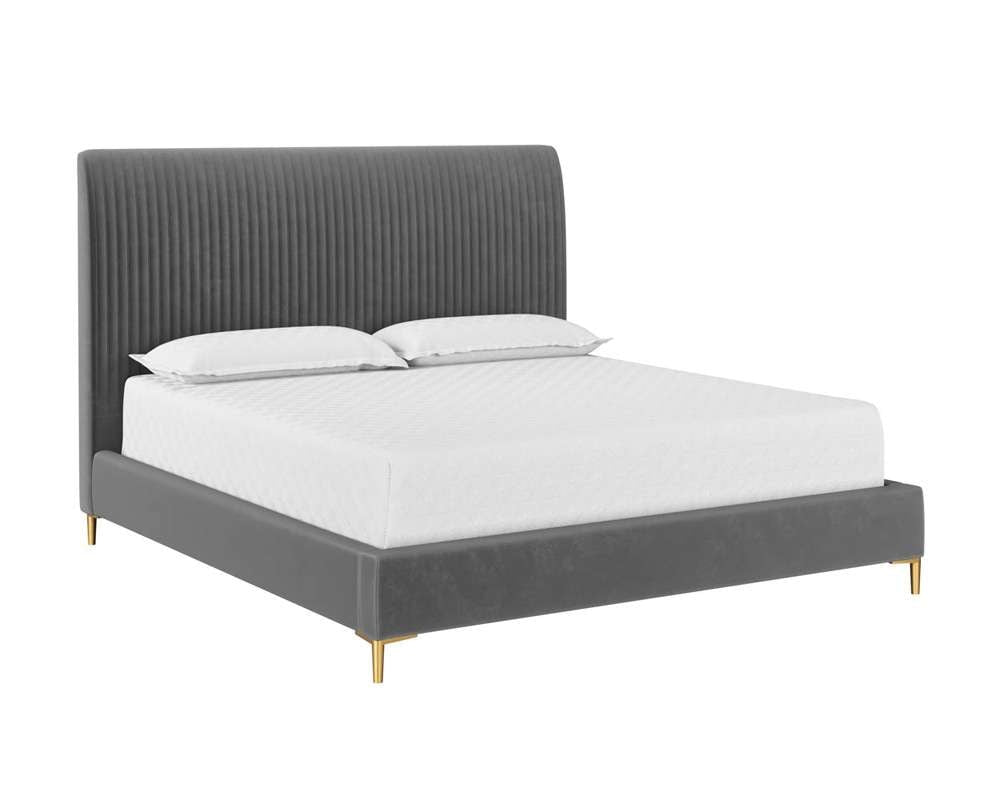 Sunpan - Harris Bed King - Casablanca Storm - 108440 veiw 1