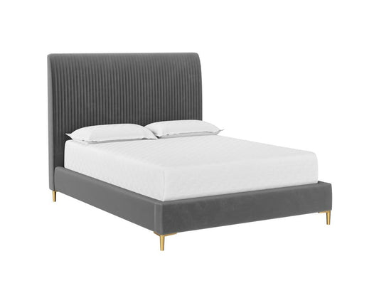 Sunpan - Harris Bed Queen - Casablanca Storm - 109220 view 1