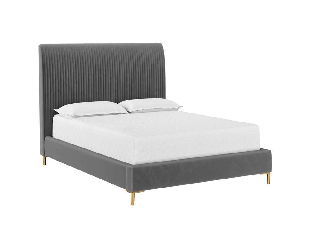 Sunpan - Harris Bed Queen - Casablanca Storm - 109220 veiw 1