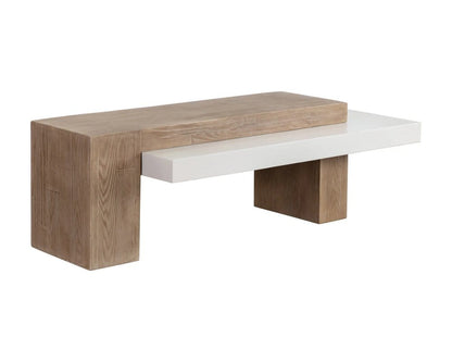 Sunpan - Herriot Coffee Table - Light Brown / Summer Sand - 111370 view 3