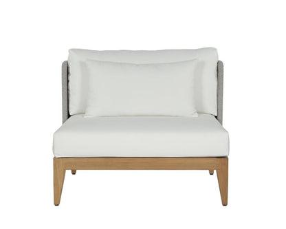 Sunpan - Ibiza Armless Chair - Natural - Stinson White - 109499_CLOSEOUT view 2
