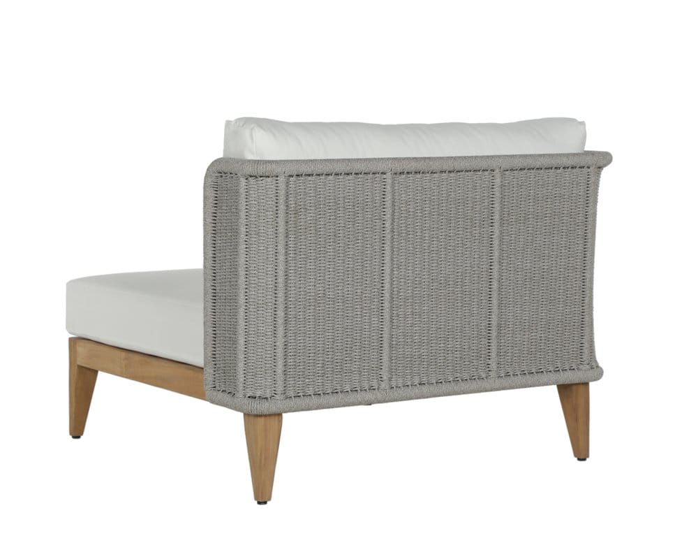 Sunpan - Ibiza Armless Chair - Natural - Stinson White - 109499_CLOSEOUT view 4