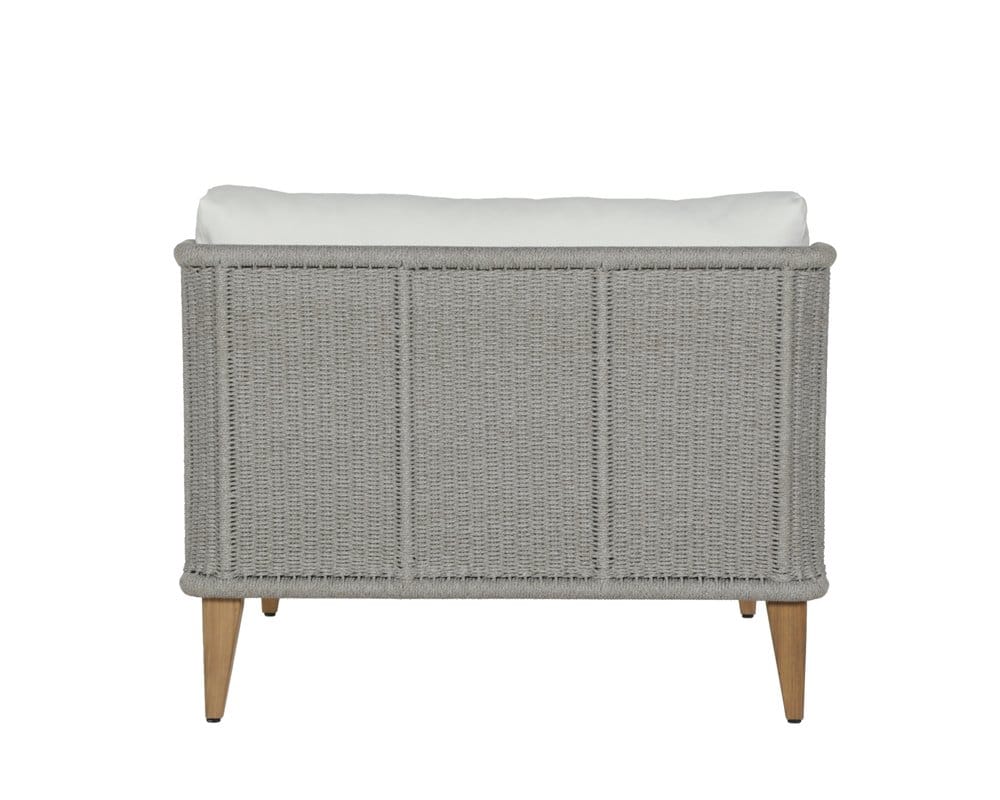 Sunpan - Ibiza Armless Chair - Natural - Stinson White - 109499_CLOSEOUT view 5