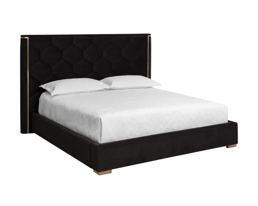 Sunpan - Ikon Alisha Bed - King - Meg Taupe - 108710 view 2