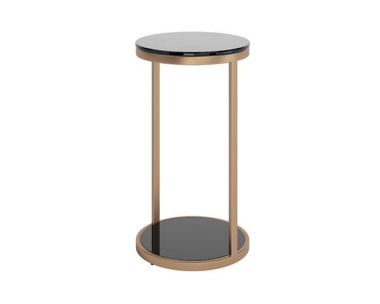 Sunpan - Ikon Benjamin End Table - Antique Brass - 108530 view 1