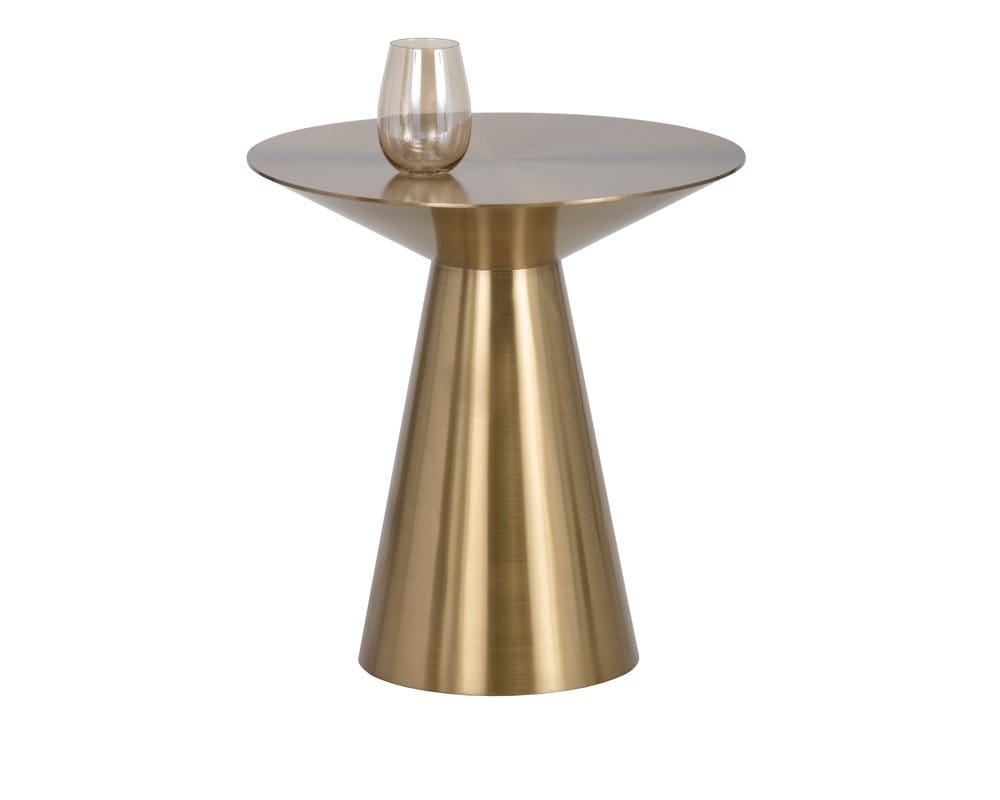 Sunpan - Ikon Carmel Side Table - Yellow Gold - 103010 view 1