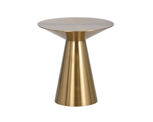 Sunpan - Ikon Carmel Side Table - Yellow Gold - 103010 view 2