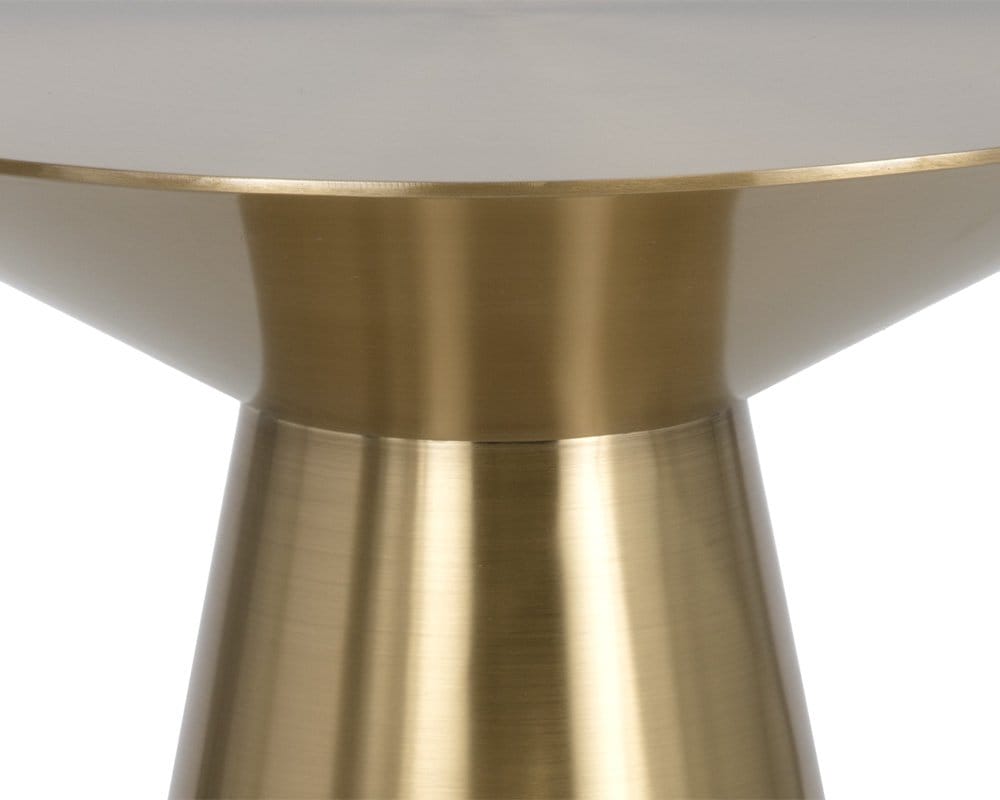 Sunpan - Ikon Carmel Side Table - Yellow Gold - 103010 view 3