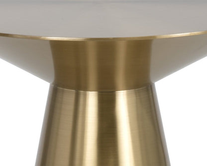 Sunpan - Ikon Carmel Side Table - Yellow Gold - 103010 view 3