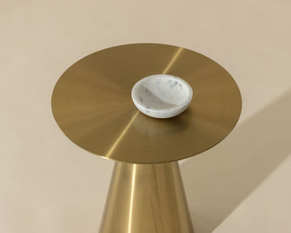 Sunpan - Ikon Carmel Side Table - Yellow Gold - 103010 view 5