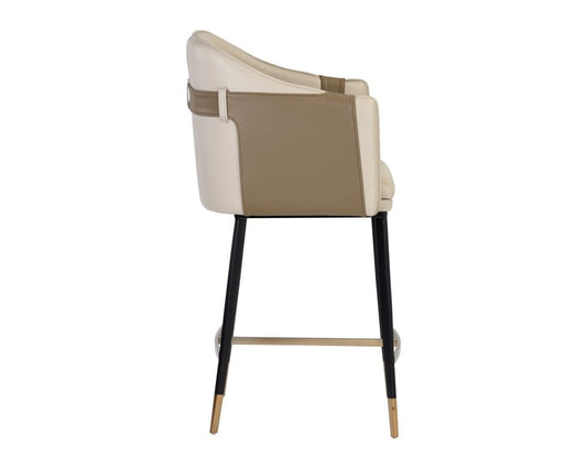 Sunpan - Ikon Carter Counter Stool - Napa Beige / Napa Tan - 106433 view 2