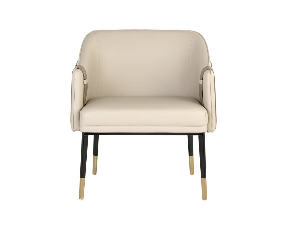 Sunpan - Ikon Carter Lounge Chair - Napa Beige / Napa Tan - 106724 view 2