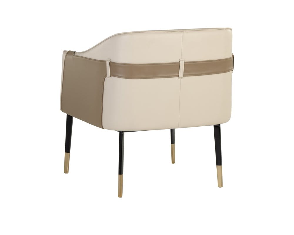 Sunpan - Ikon Carter Lounge Chair - Napa Beige / Napa Tan - 106724 view 4