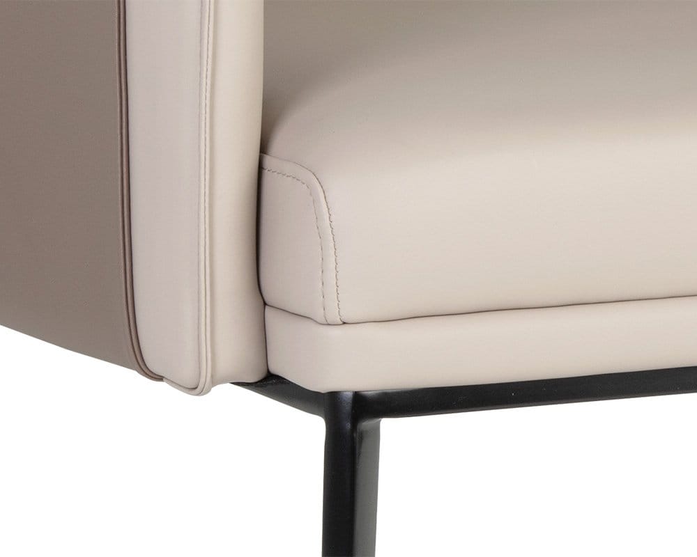 Sunpan - Ikon Carter Lounge Chair - Napa Beige / Napa Tan - 106724 view 6