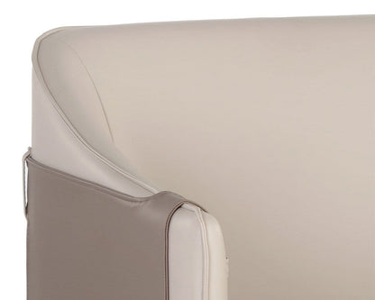 Sunpan - Ikon Carter Lounge Chair - Napa Beige / Napa Tan - 106724 view 7