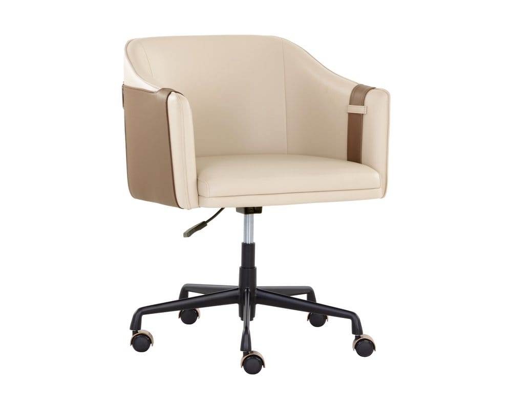 Sunpan - Ikon Carter Office Chair - Napa Beige / Napa Tan - 109042 view 1