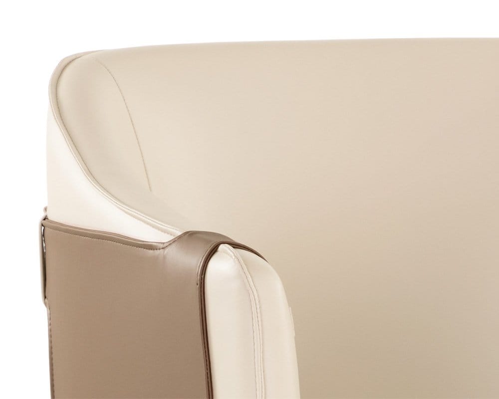 Sunpan - Ikon Carter Office Chair - Napa Beige / Napa Tan - 109042 view 7