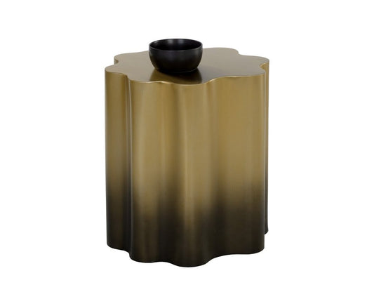 Sunpan - Ikon Dahlia End Table - Gold Ombre - 110768 view 1
