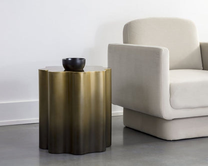Sunpan - Ikon Dahlia End Table - Gold Ombre - 110768 view 4