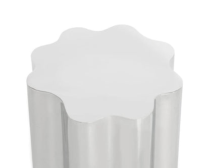 Sunpan - Ikon Dahlia End Table - Stainless Steel - 101384 view 3