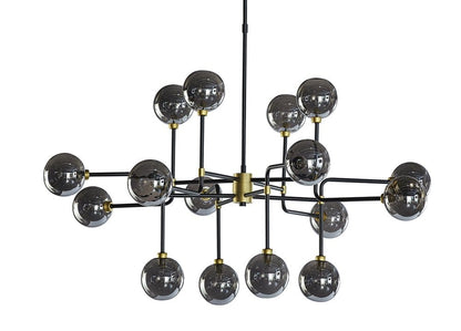 Sunpan - Ikon Deimos Chandelier - Large - Smoke Grey - 105527 view 2