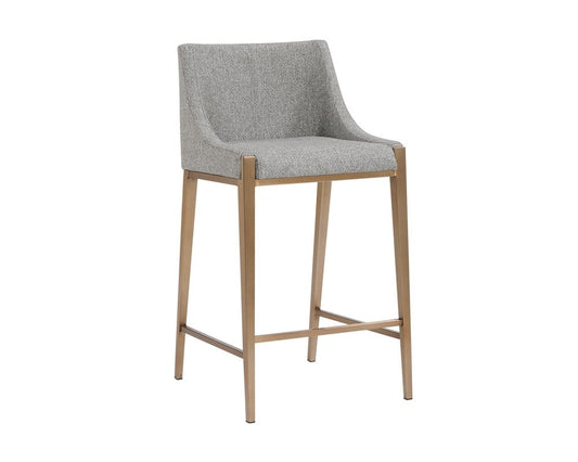 Sunpan - Ikon Dionne Counter Stool - Monument Pebble - 108510 view 1