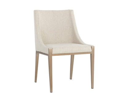 Sunpan - Ikon Dionne Dining Chair - Monument Oatmeal - 108509 view 1