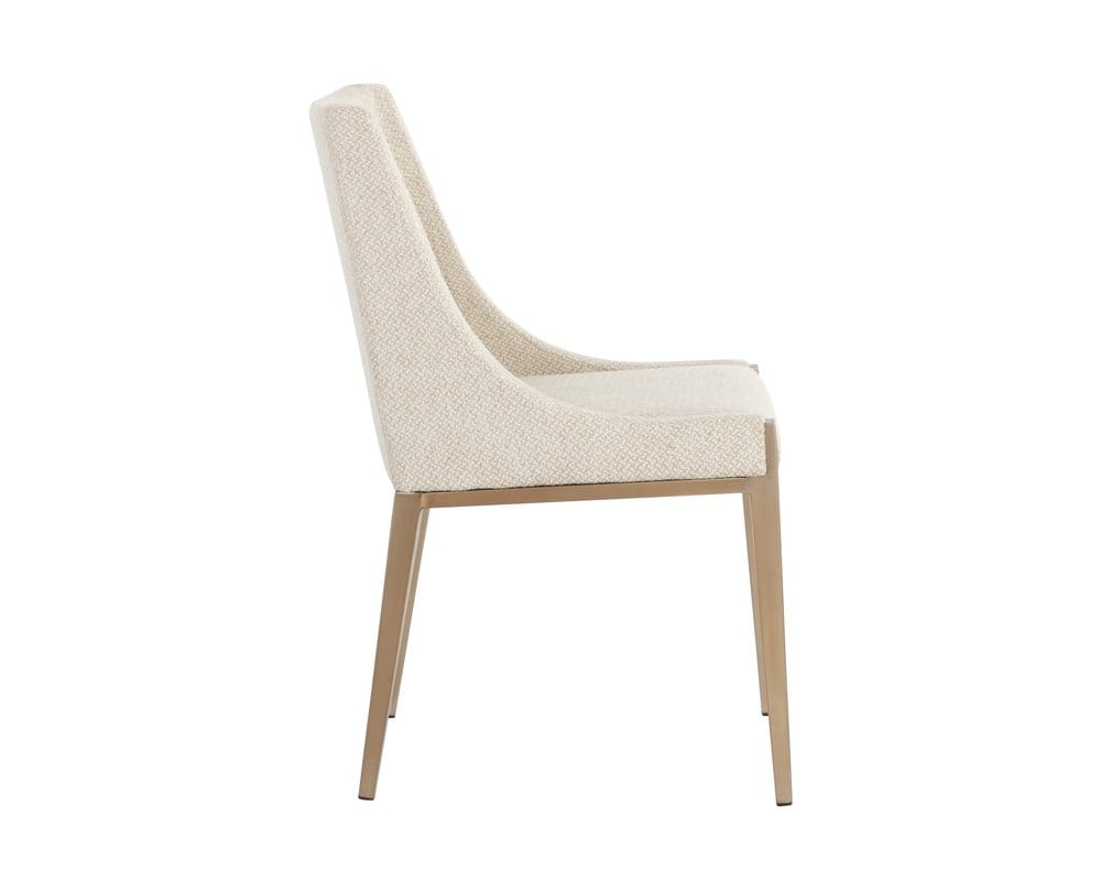 Sunpan - Ikon Dionne Dining Chair - Monument Oatmeal - 108509 view 3