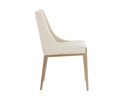 Sunpan - Ikon Dionne Dining Chair - Monument Oatmeal - 108509 view 3