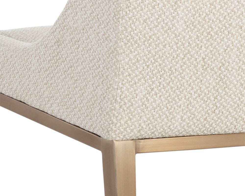 Sunpan - Ikon Dionne Dining Chair - Monument Oatmeal - 108509 view 7