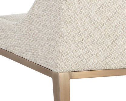 Sunpan - Ikon Dionne Dining Chair - Monument Oatmeal - 108509 view 7