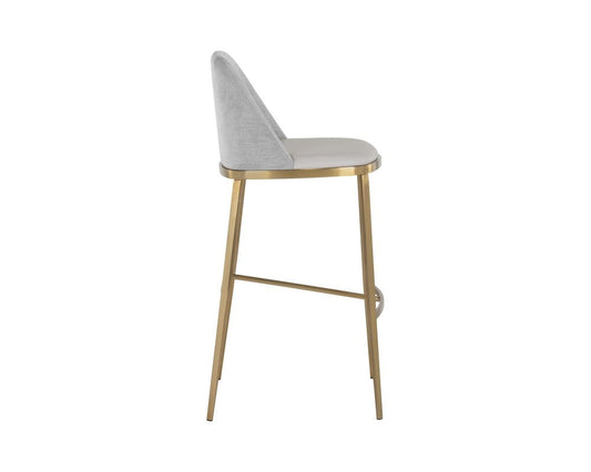 Sunpan - Ikon Dover Barstool - Napa Stone / Polo Club Stone - 107817_CLOSEOUT view 2