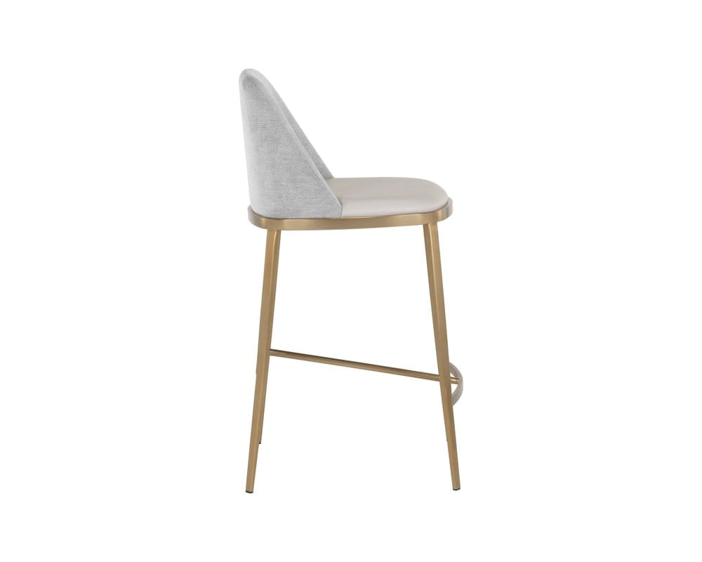 Sunpan - Ikon Dover Counter Stool - Napa Stone / Polo Club Stone - 107575_CLOSEOUT view 2