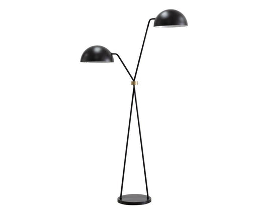 Sunpan - Ikon Faven Floor Lamp - Black - 107941 view 1
