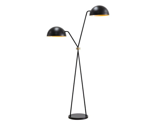 Sunpan - Ikon Faven Floor Lamp - Black - 107941 view 2